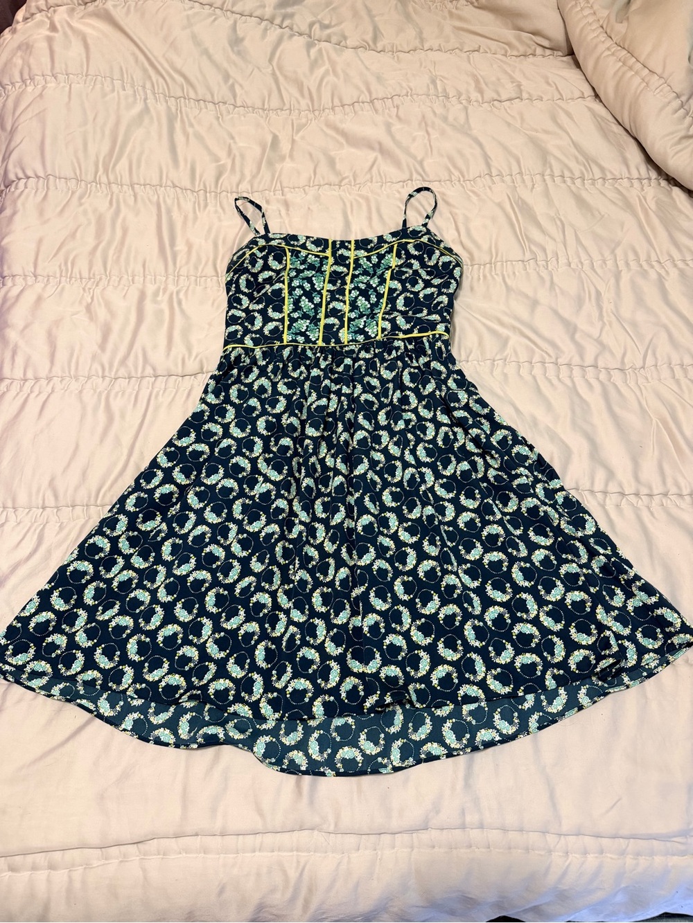 LC Lauren Conrad Floral Fit & Flare Dress